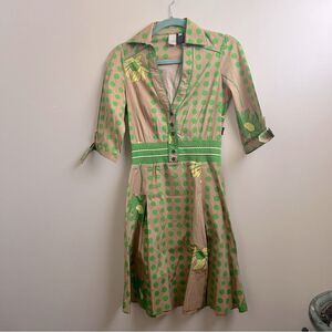 Miss Match floral rockabilly Dress Size XS